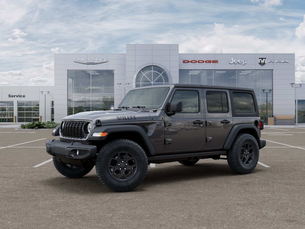 New 2026 Jeep Wrangler 4-Door Willys 4x4 SUV