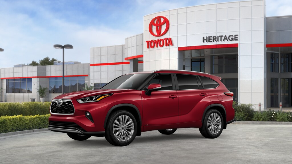 New 2026 Toyota Highlander Hybrid Platinum SUV