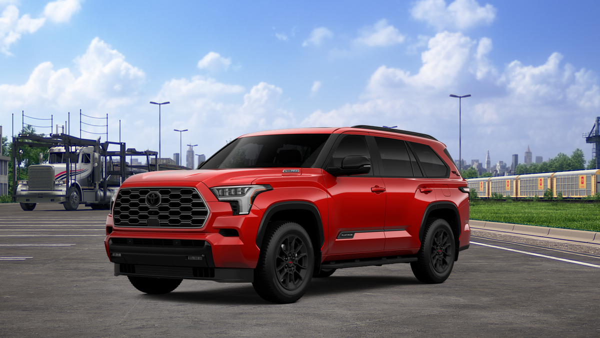 New 2026 Toyota Sequoia Platinum PLT HYBRID