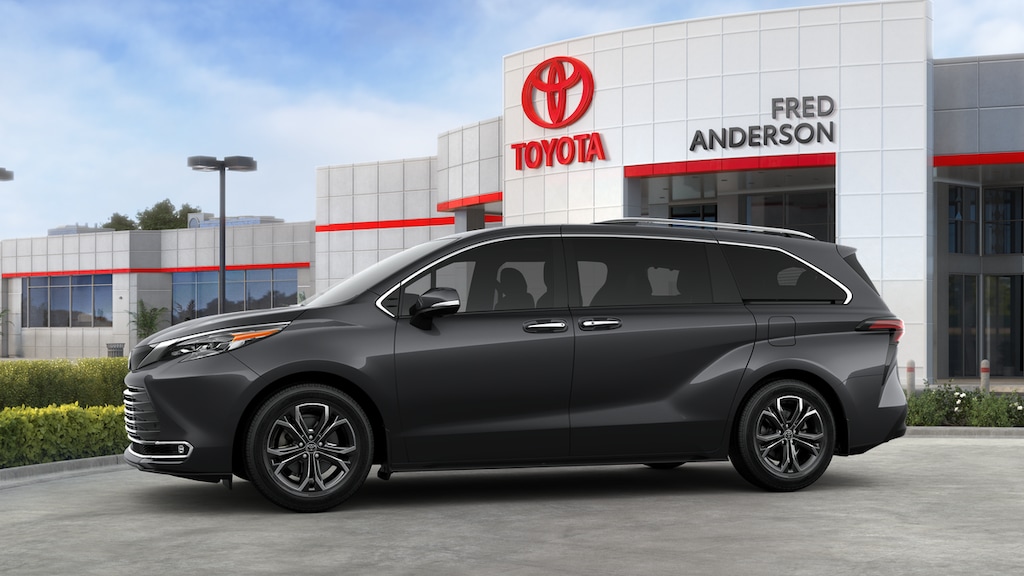 New 2025 Toyota Sienna Platinum Van Passenger Van