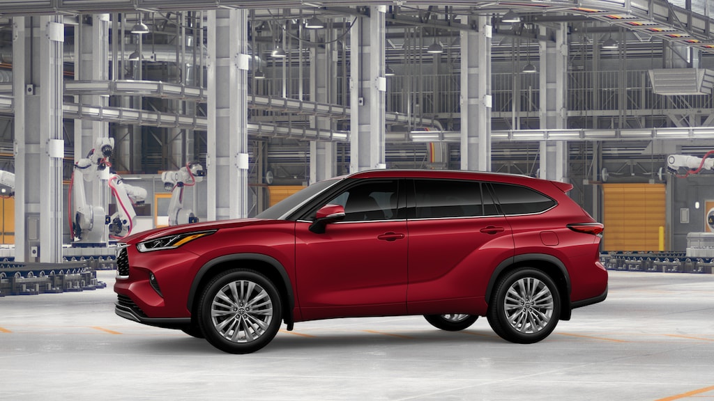 New 2026 Toyota Highlander Platinum SUV