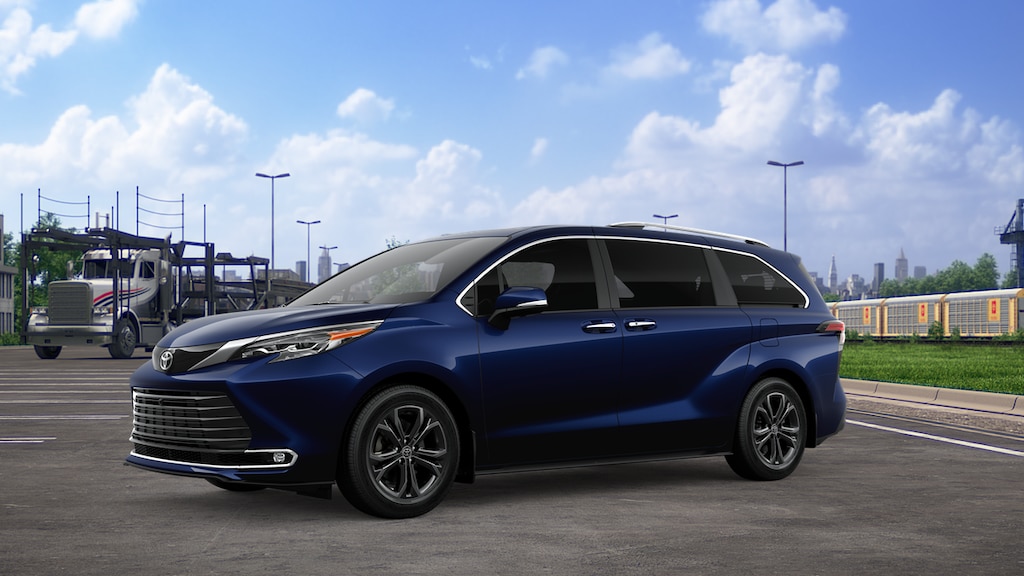 New 2026 Toyota Sienna Platinum Van Passenger Van