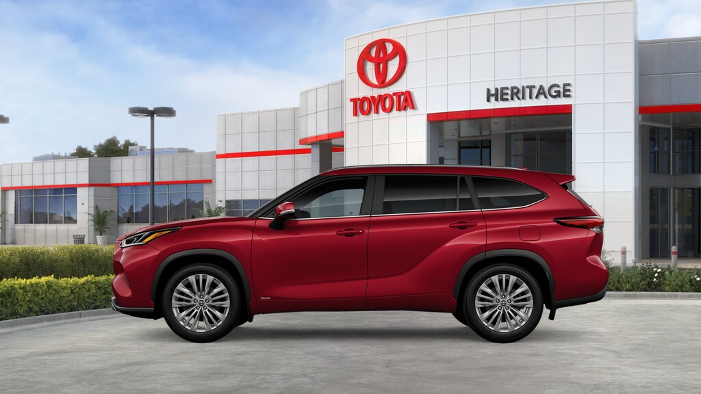 New 2026 Toyota Highlander Hybrid Platinum SUV