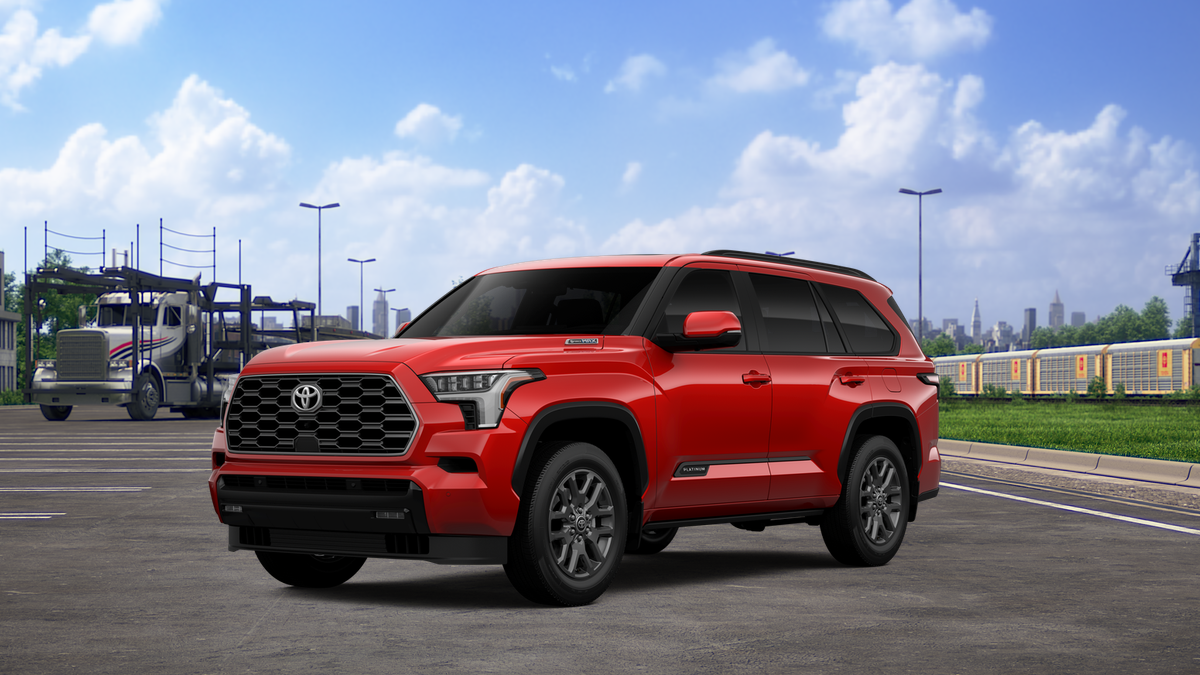 New 2026 Toyota Sequoia Platinum PLT HYBRID