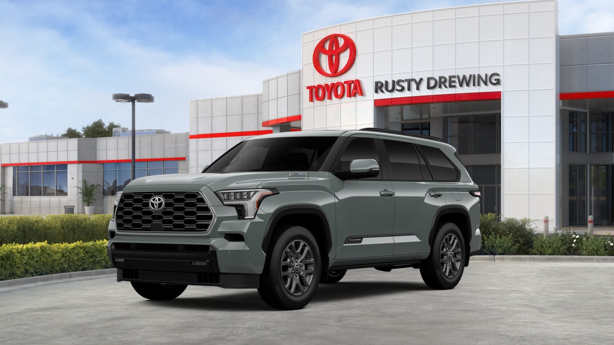 New 2026 Toyota Sequoia Platinum PLT HYBRID