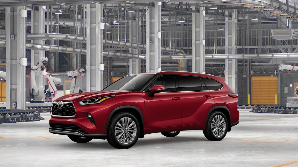 New 2026 Toyota Highlander Platinum SUV