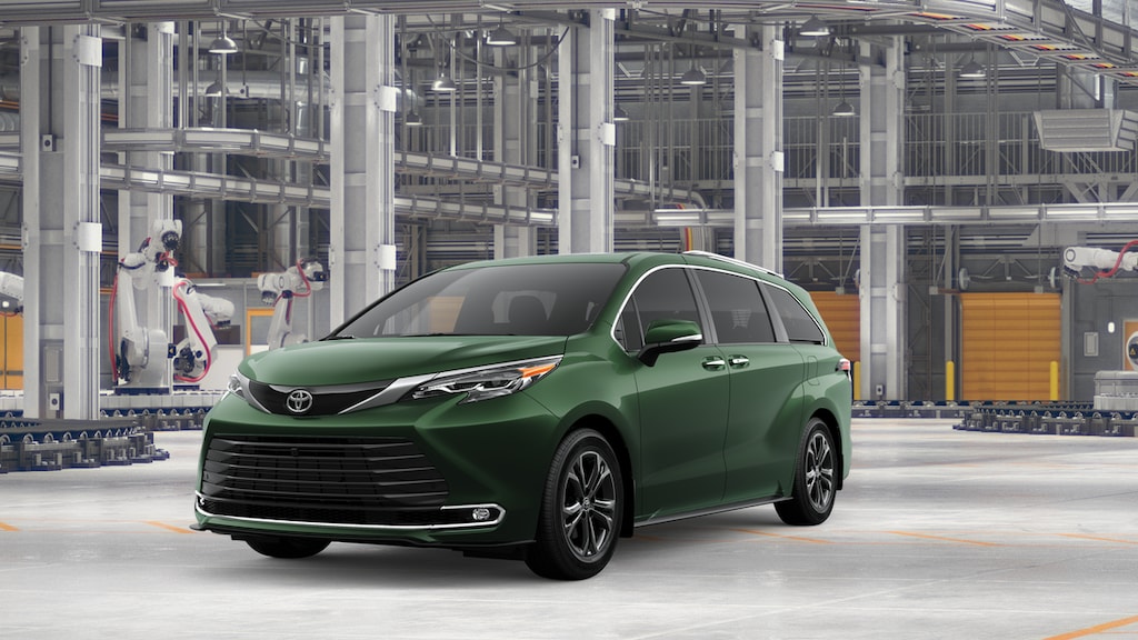 New 2026 Toyota Sienna Platinum Van Passenger Van