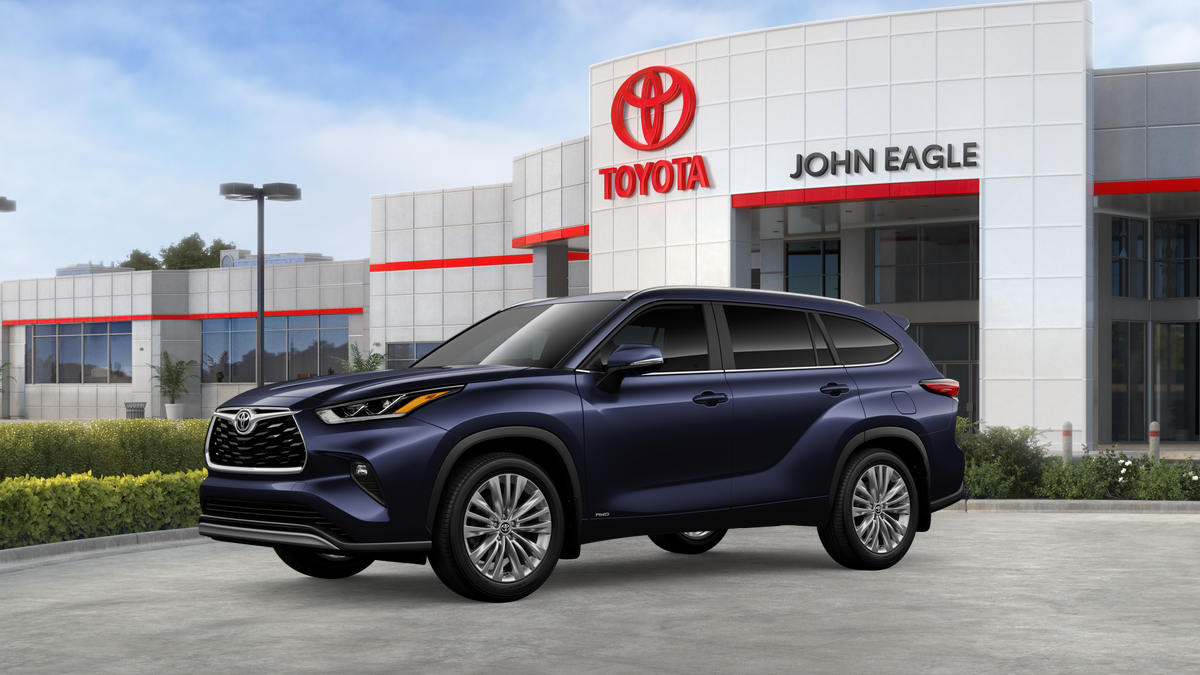 New 2026 Toyota Highlander Hybrid Platinum SUV