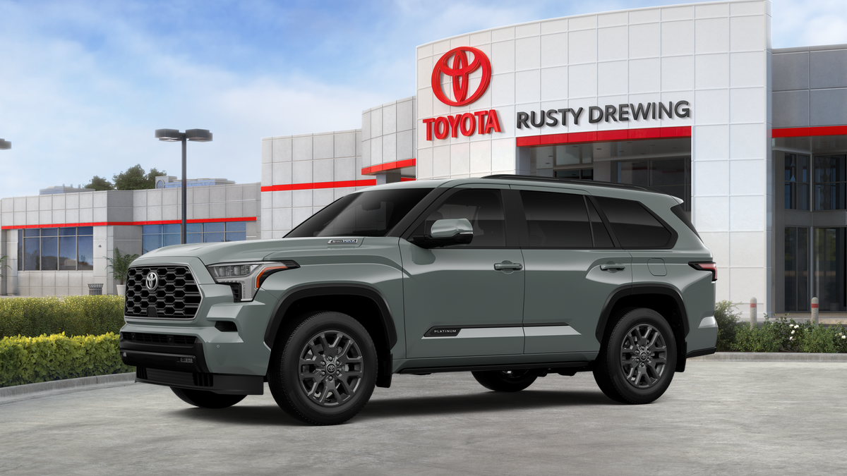 New 2026 Toyota Sequoia Platinum PLT HYBRID