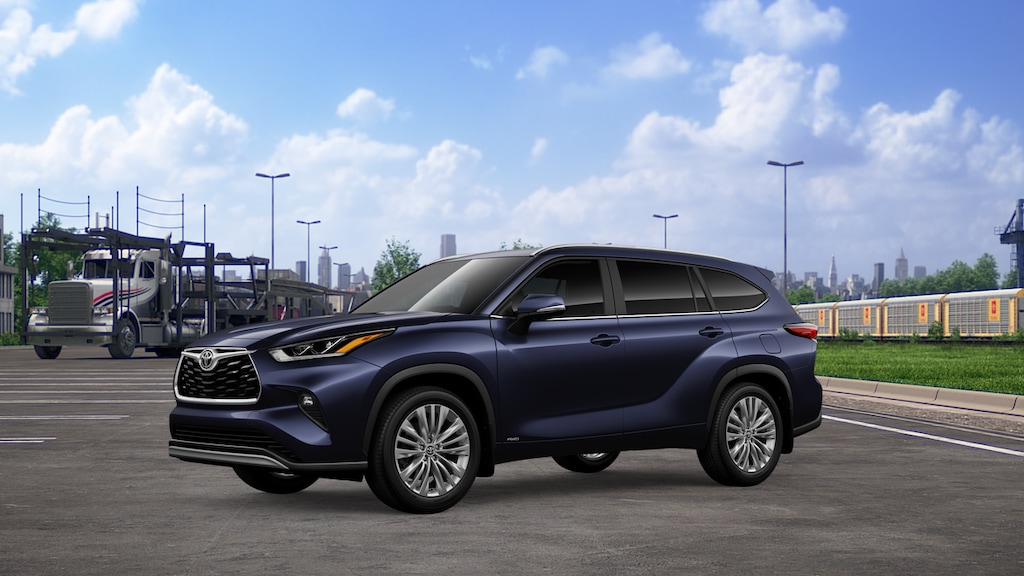 New 2026 Toyota Highlander Hybrid Platinum SUV