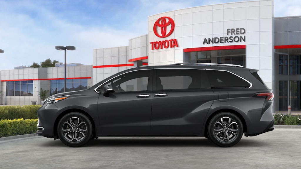 New 2025 Toyota Sienna Platinum Van Passenger Van