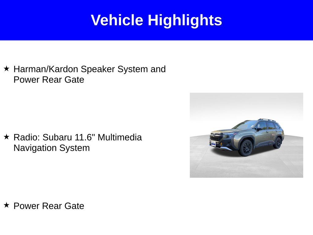 Used 2026 Subaru Forester Wilderness SUV