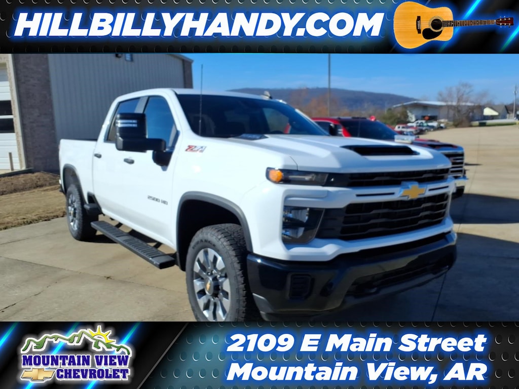 Used 2024 Chevrolet Silverado 2500 HD Custom Truck