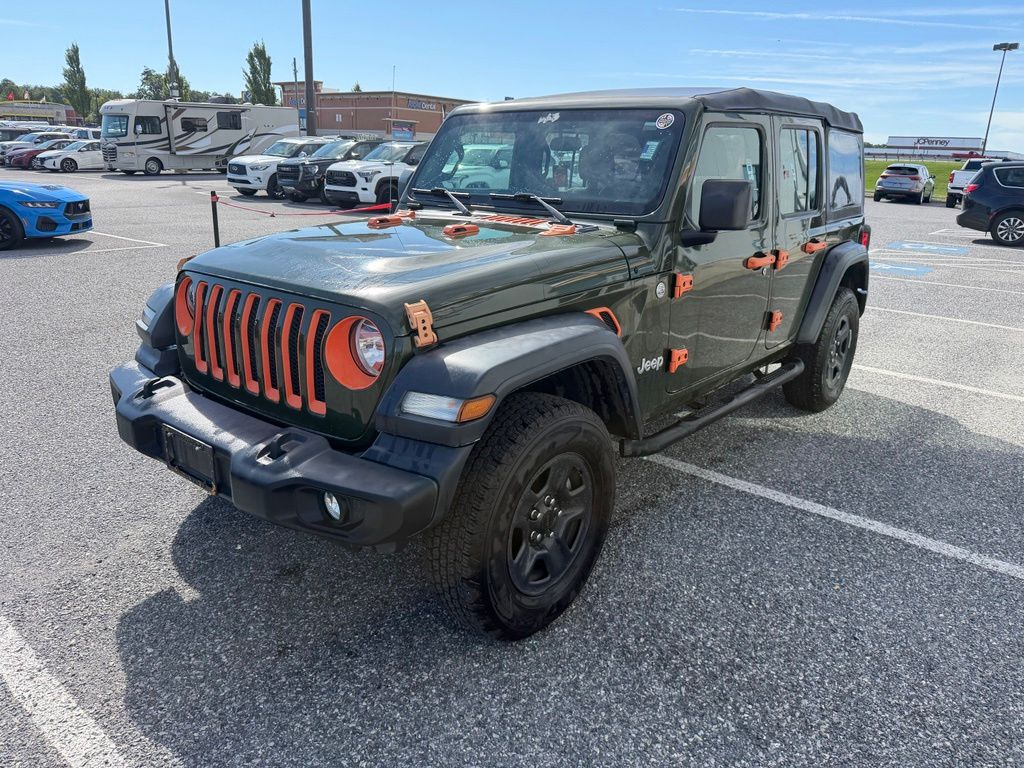 Certified 2020 Jeep Wrangler Unlimited Sport SUV