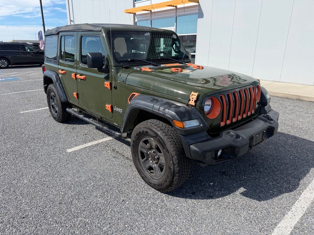 Certified 2020 Jeep Wrangler Unlimited Sport SUV