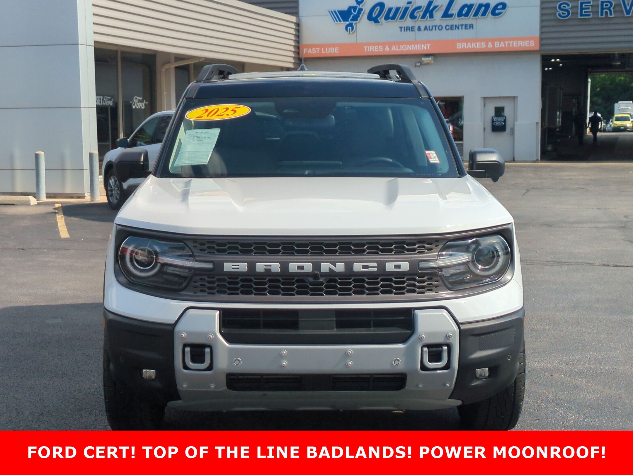 Certified 2025 Ford Bronco Sport Badlands 4x4