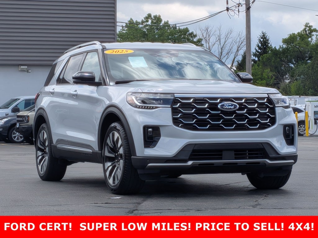 Certified 2026 Ford Explorer Platinum 4WD Platinum 4WD
