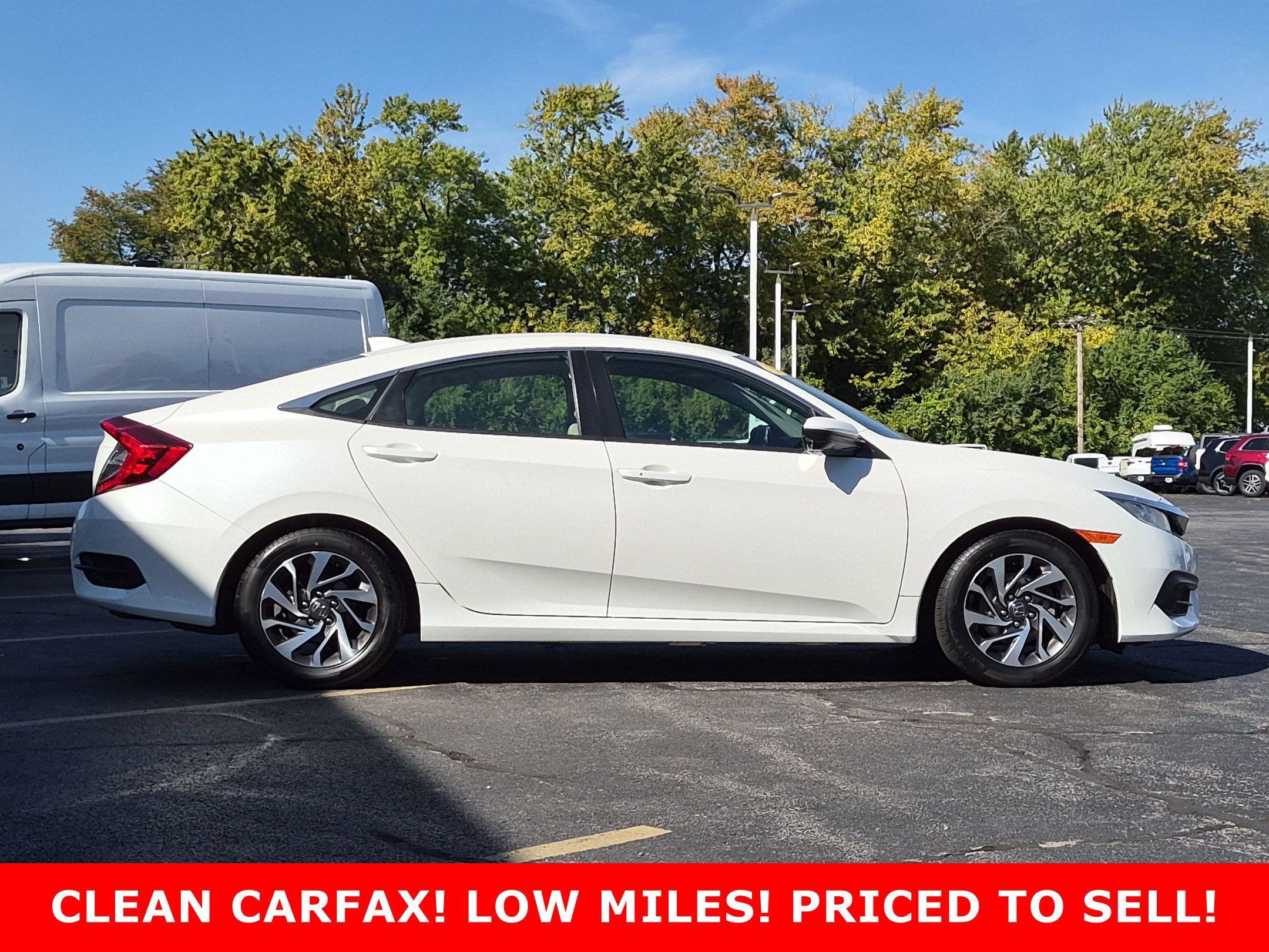 Used 2017 Honda Civic Sedan EX EX CVT