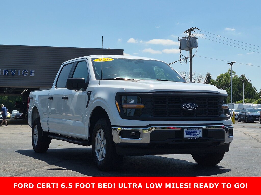 Certified 2026 Ford F-150 XL 4WD SuperCrew 6.5 Box