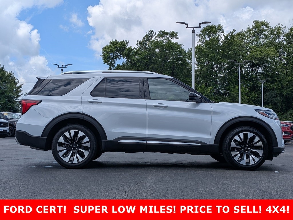 Certified 2026 Ford Explorer Platinum 4WD Platinum 4WD