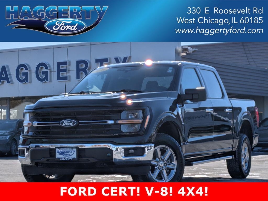 Certified 2025 Ford F-150 XLT 4WD SuperCrew 5.5 Box Crew Cab Pickup