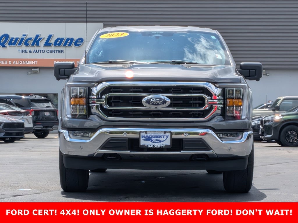 Certified 2023 Ford F-150 XLT 4WD SuperCrew 5.5 Box Crew Cab Pickup