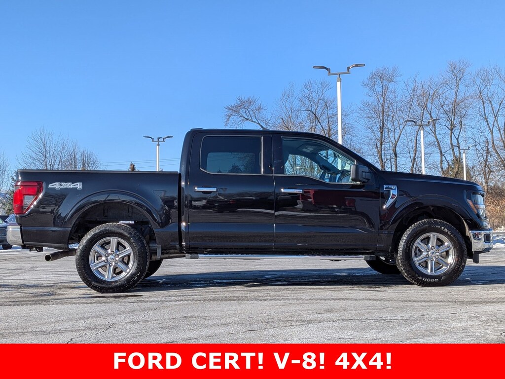 Certified 2025 Ford F-150 XLT 4WD SuperCrew 5.5 Box Crew Cab Pickup