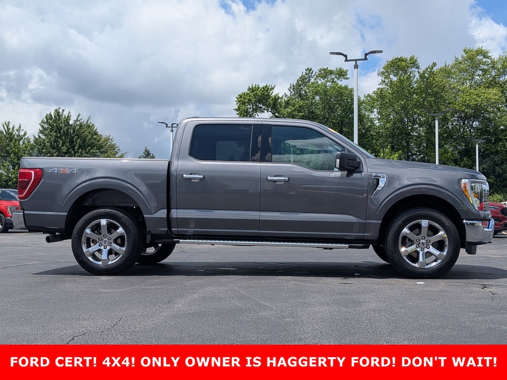 Certified 2023 Ford F-150 XLT 4WD SuperCrew 5.5 Box Crew Cab Pickup