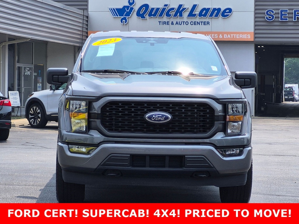 Certified 2023 Ford F-150 XL 4WD SuperCab 6.5 Box Extended Cab Pickup