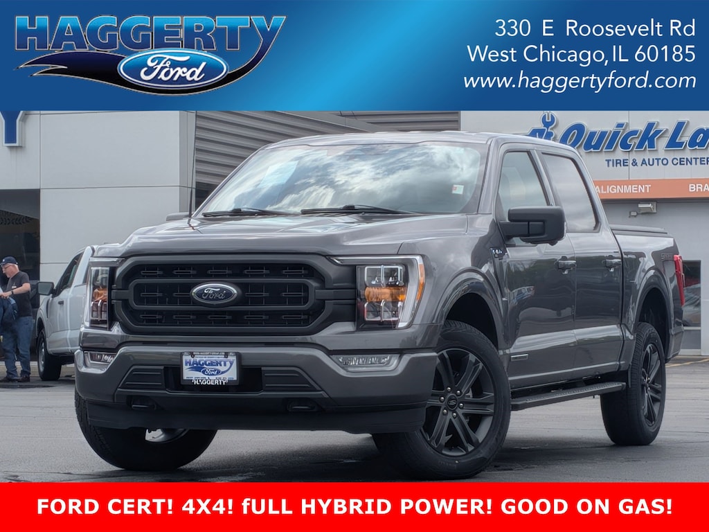 Certified 2023 Ford F-150 XLT 4WD SuperCrew 5.5 Box Crew Cab Pickup