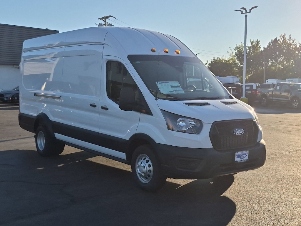 New 2027 Ford Transit T-350 HD 148 EL Hi Rf 9950 GVWR DRW AWD T-350 HD 148 EL Hi Rf 9950 GVWR DRW AWD