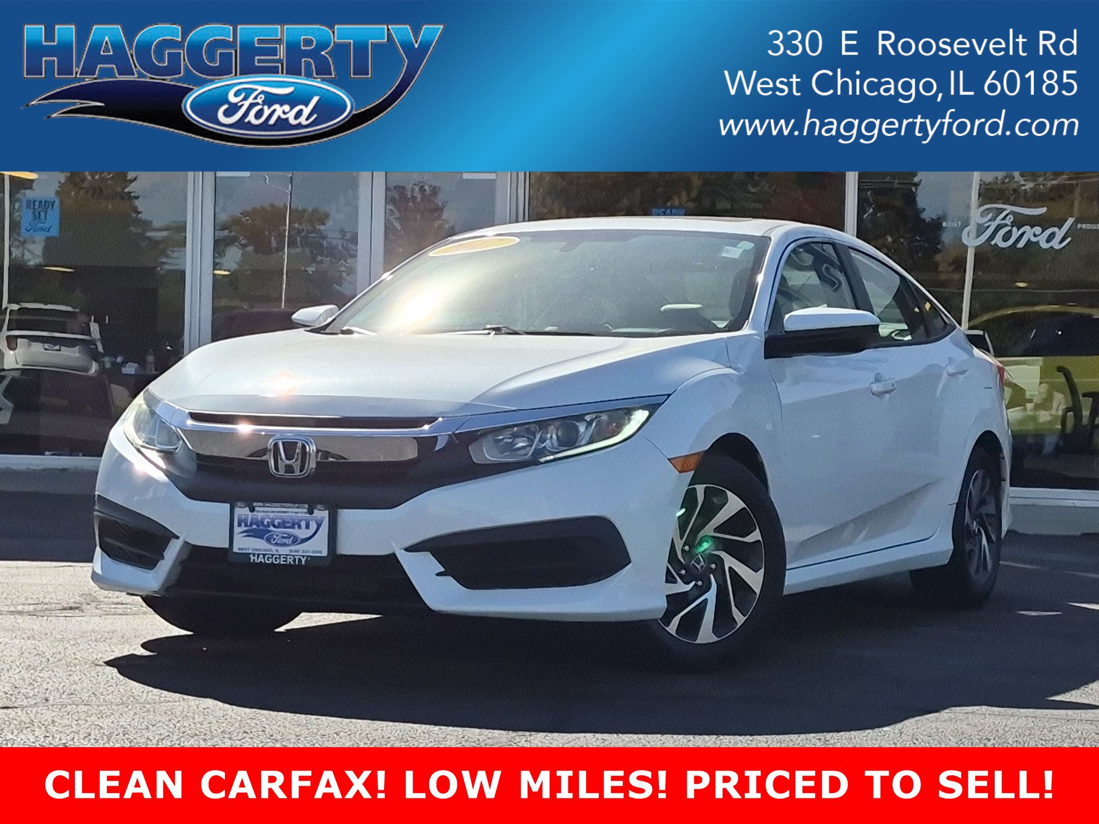 Used 2017 Honda Civic Sedan EX 4dr Car