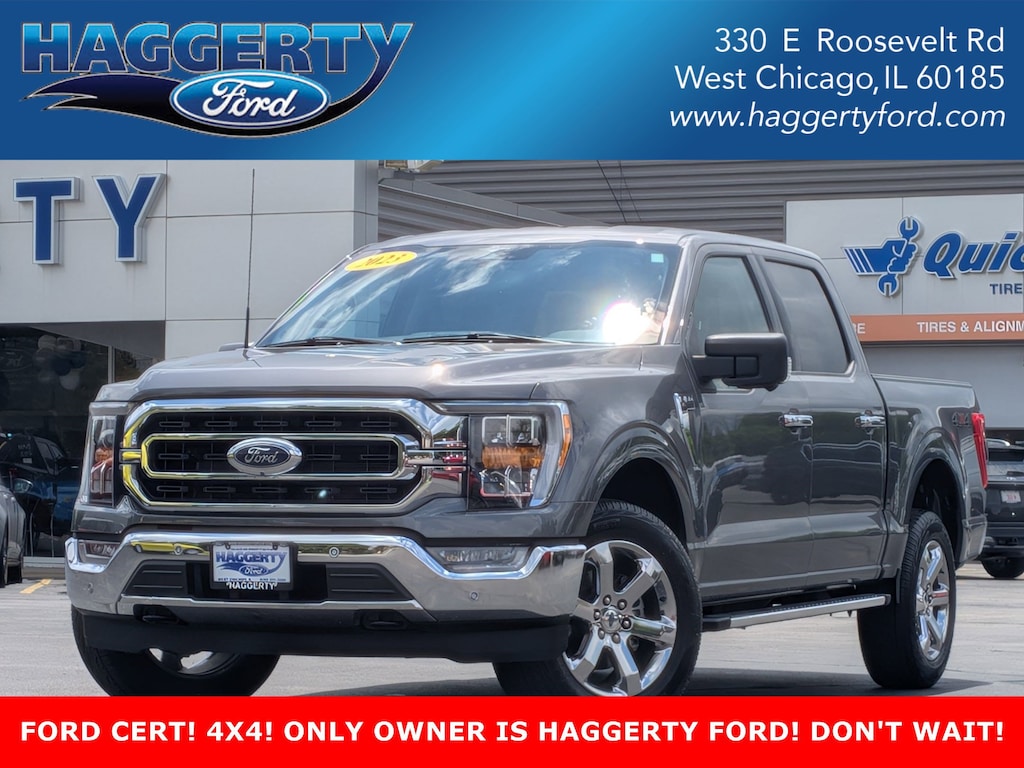 Certified 2023 Ford F-150 XLT 4WD SuperCrew 5.5 Box Crew Cab Pickup