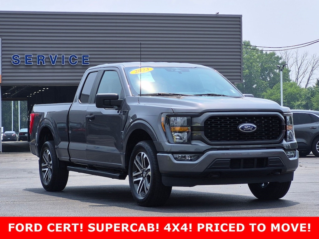 Certified 2023 Ford F-150 XL 4WD SuperCab 6.5 Box Extended Cab Pickup