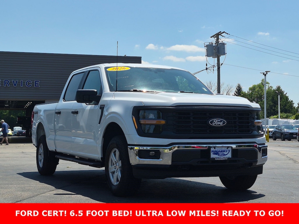 Certified 2026 Ford F-150 XL 4WD SuperCrew 6.5 Box Crew Cab Pickup