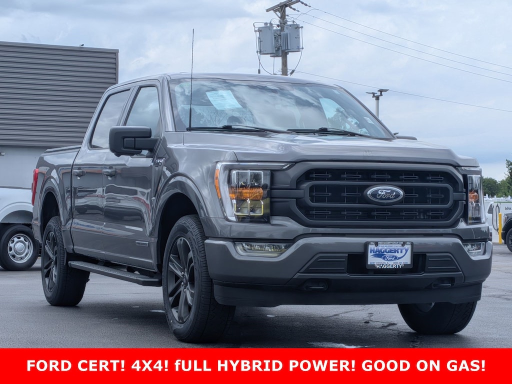Certified 2023 Ford F-150 XLT 4WD SuperCrew 5.5 Box Crew Cab Pickup