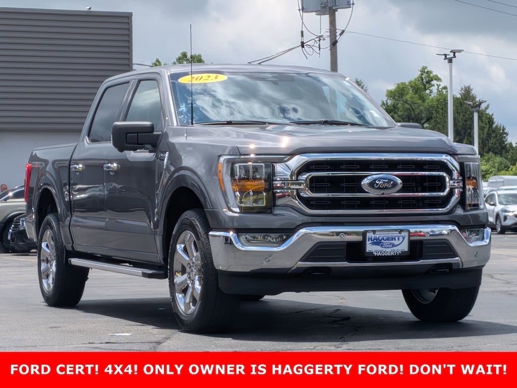 Certified 2023 Ford F-150 XLT 4WD SuperCrew 5.5 Box Crew Cab Pickup