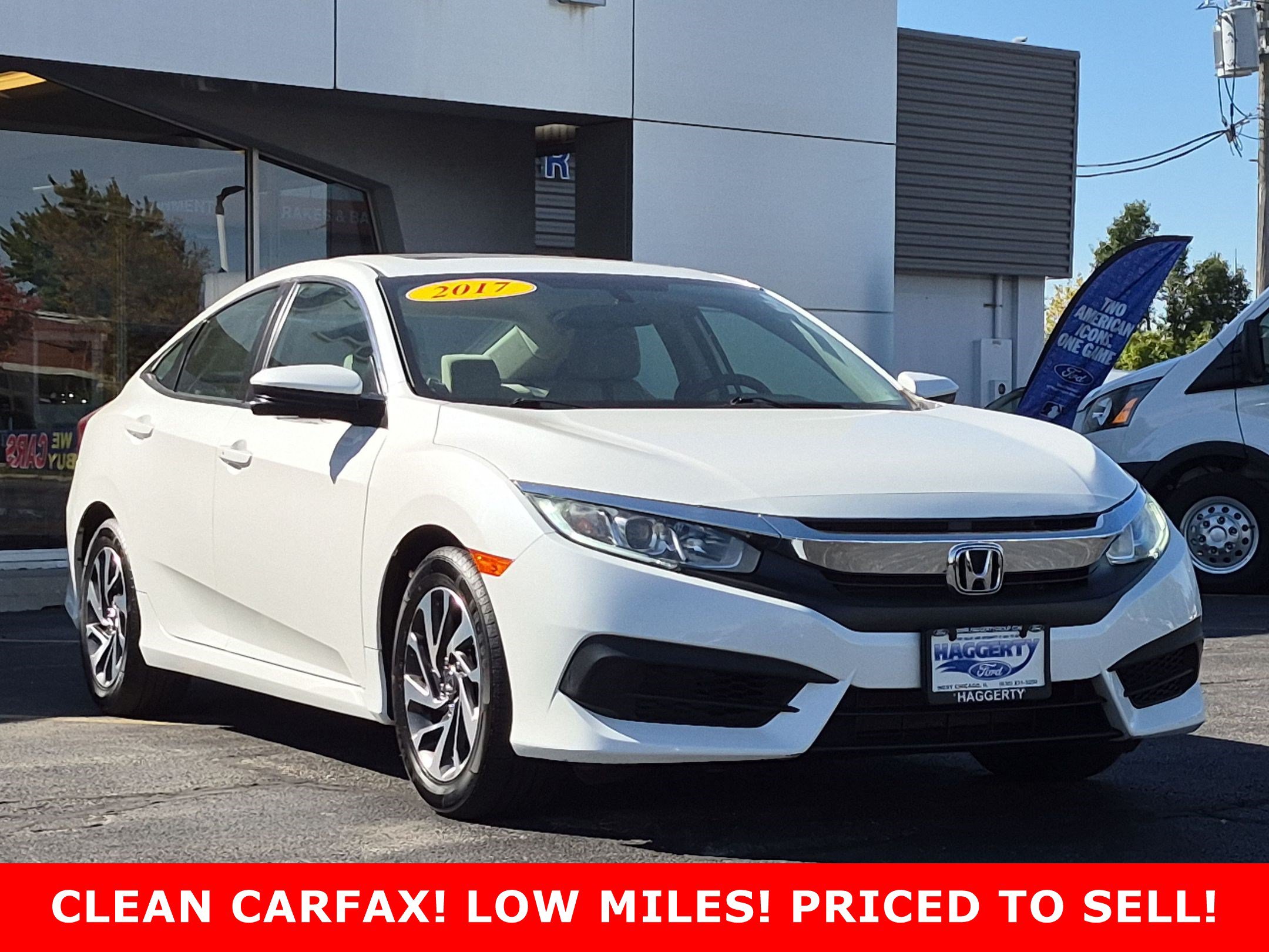 Used 2017 Honda Civic Sedan EX 4dr Car