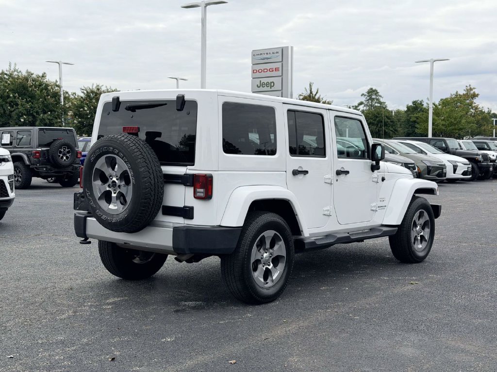 Used 2017 Jeep Wrangler Unlimited Sahara SUV