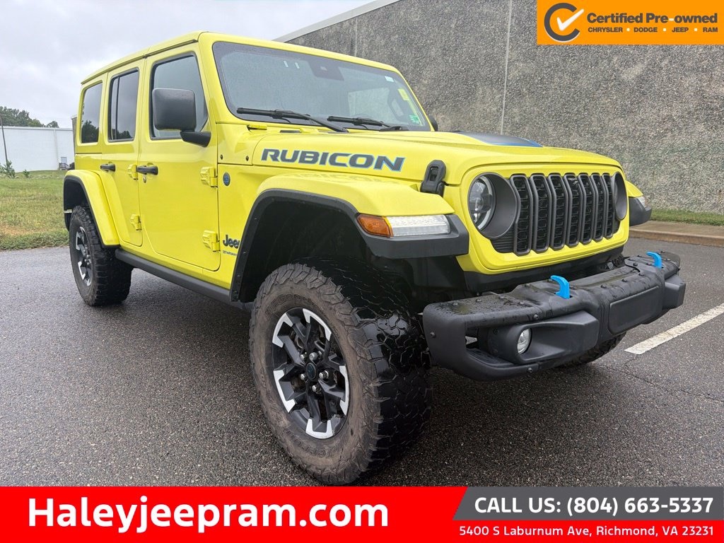 Used 2024 Jeep Wrangler 4xe Rubicon SUV