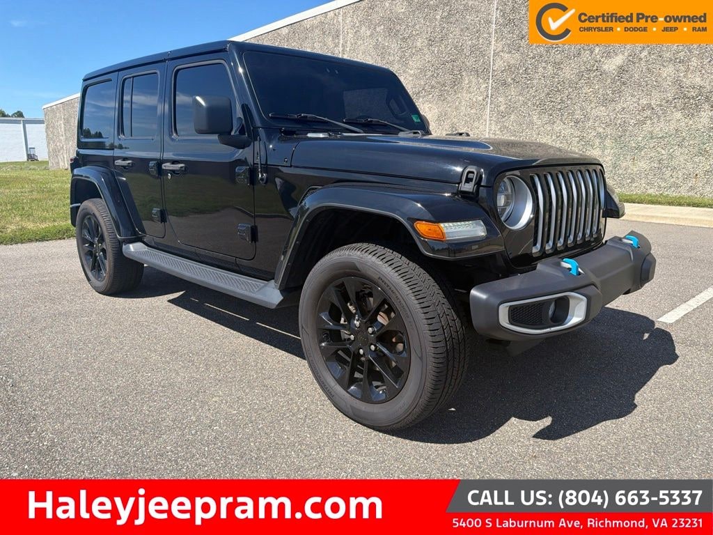 Used 2022 Jeep Wrangler Unlimited 4xe Sahara SUV