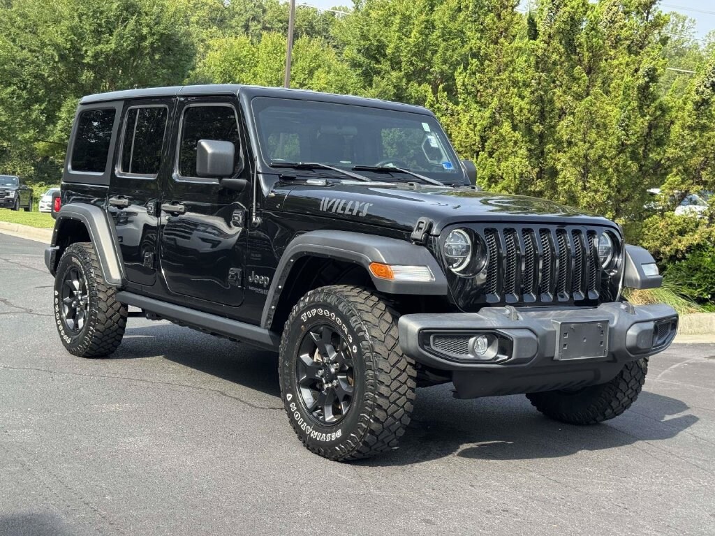 Used 2022 Jeep Wrangler Unlimited Willys