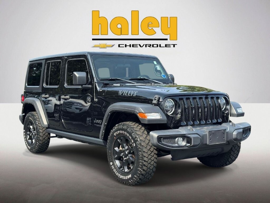 Used 2022 Jeep Wrangler Unlimited Willys