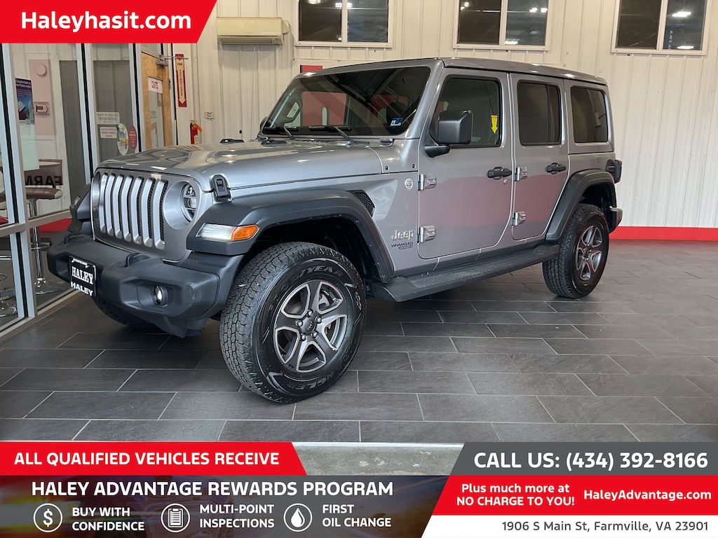 Used 2020 Jeep Wrangler Unlimited Sport S SUV