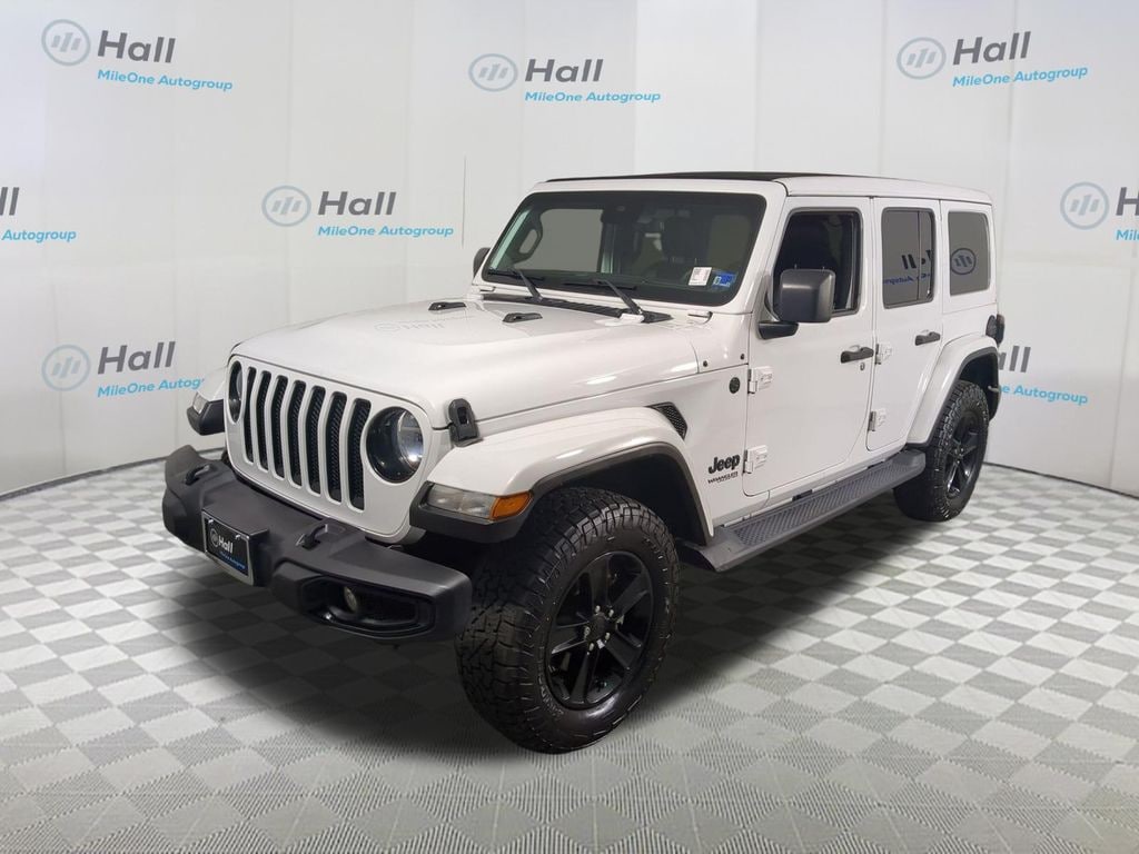 Used 2021 Jeep Wrangler Unlimited Sahara Altitude SUV