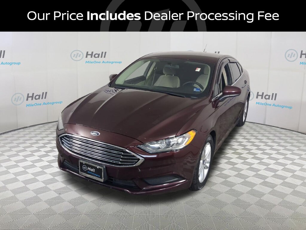 Used 2018 Ford Fusion SE Sedan