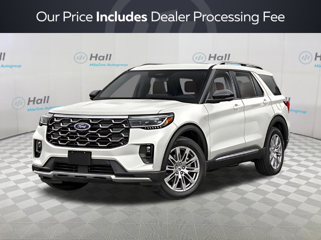 New 2027 Ford Explorer Platinum SUV