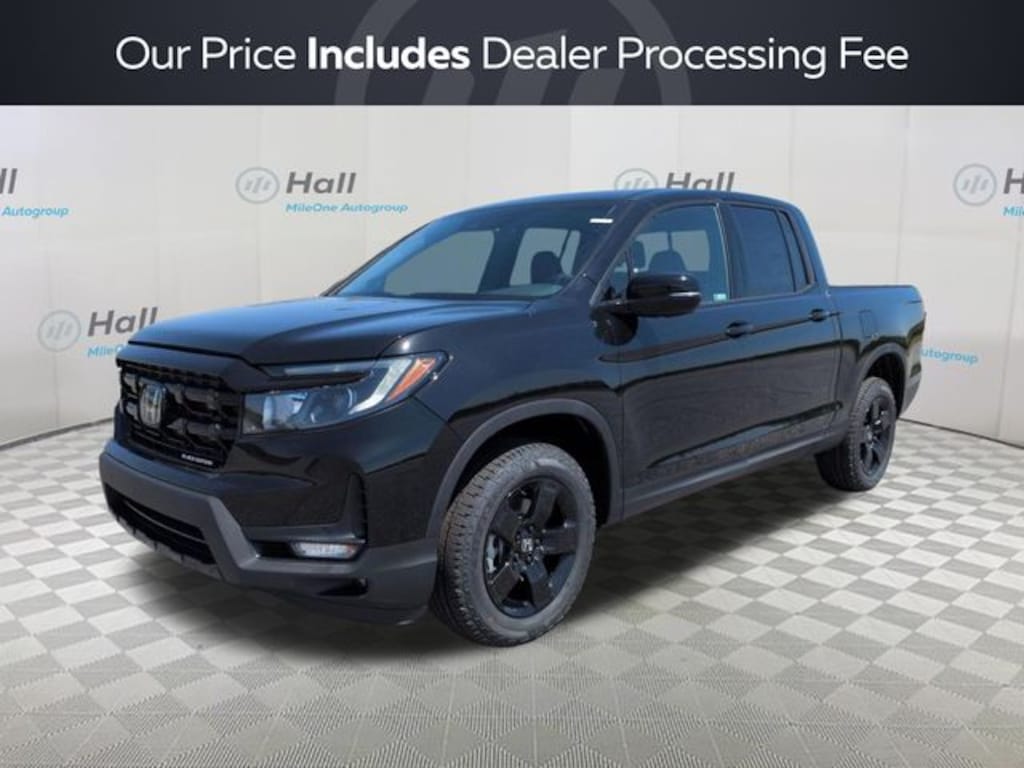 New 2026 Honda Ridgeline Black Edition Truck Crew Cab