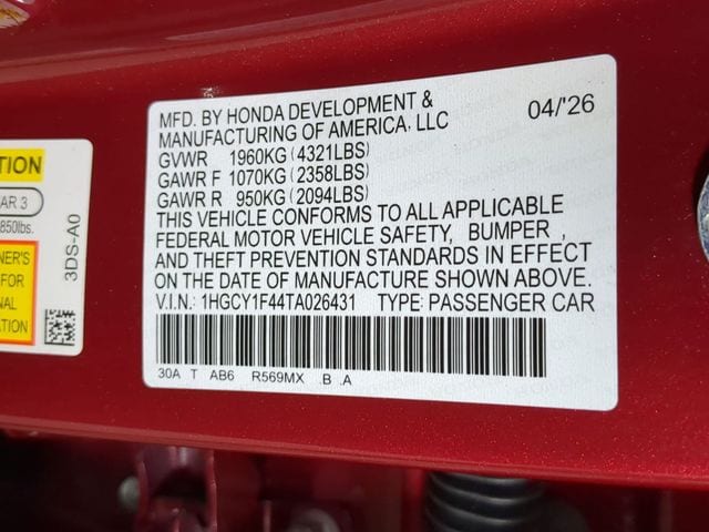 2026 Honda Accord SE - Photo 31