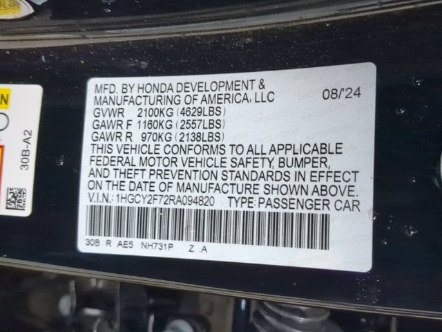 2024 Honda Accord Hybrid Sport-L - Photo 31